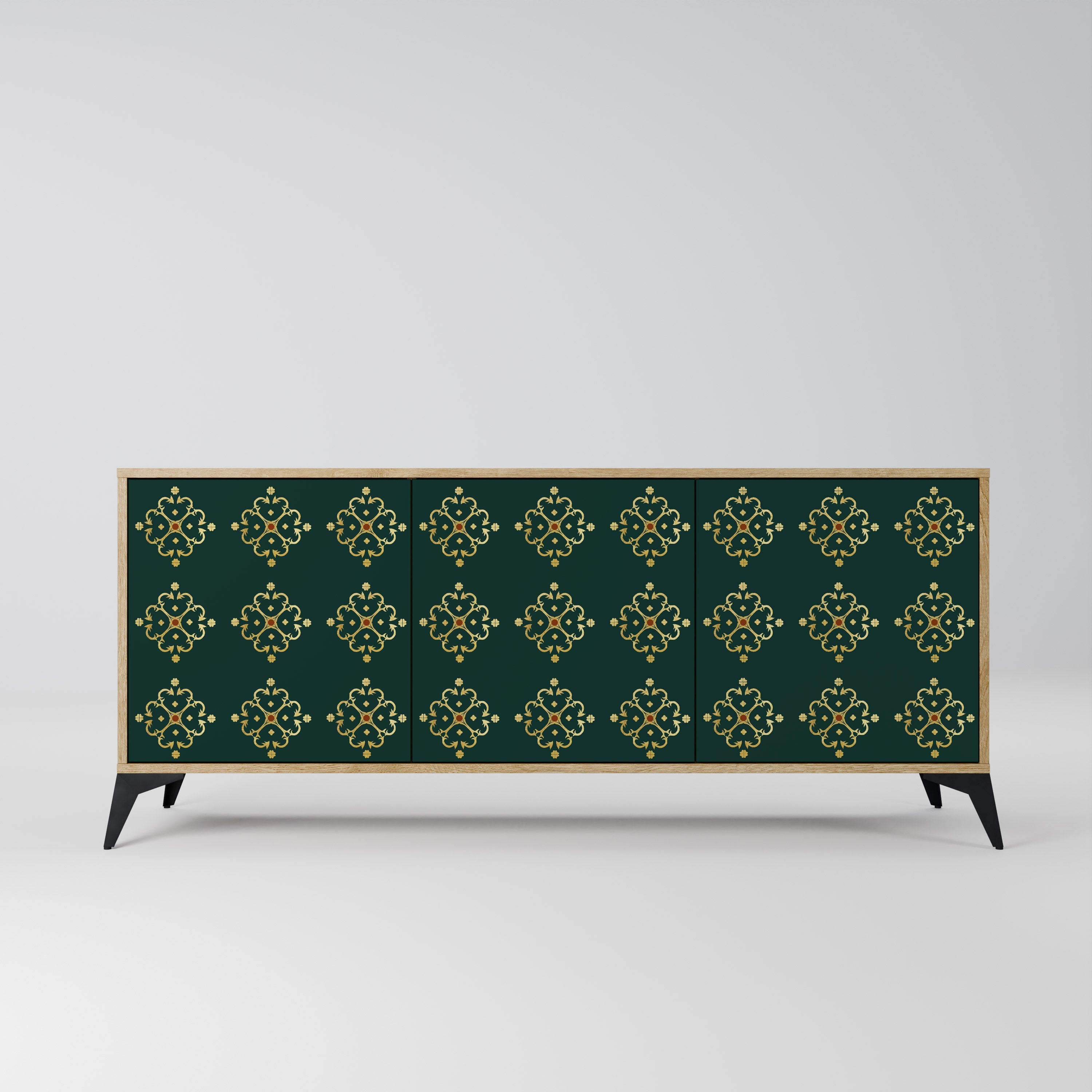 ROYAL MEDALLION 3-türiges Sideboard in Eichenoptik