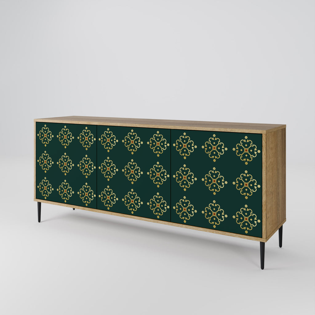 ROYAL MEDALLION 3-türiges Sideboard in Eichenoptik