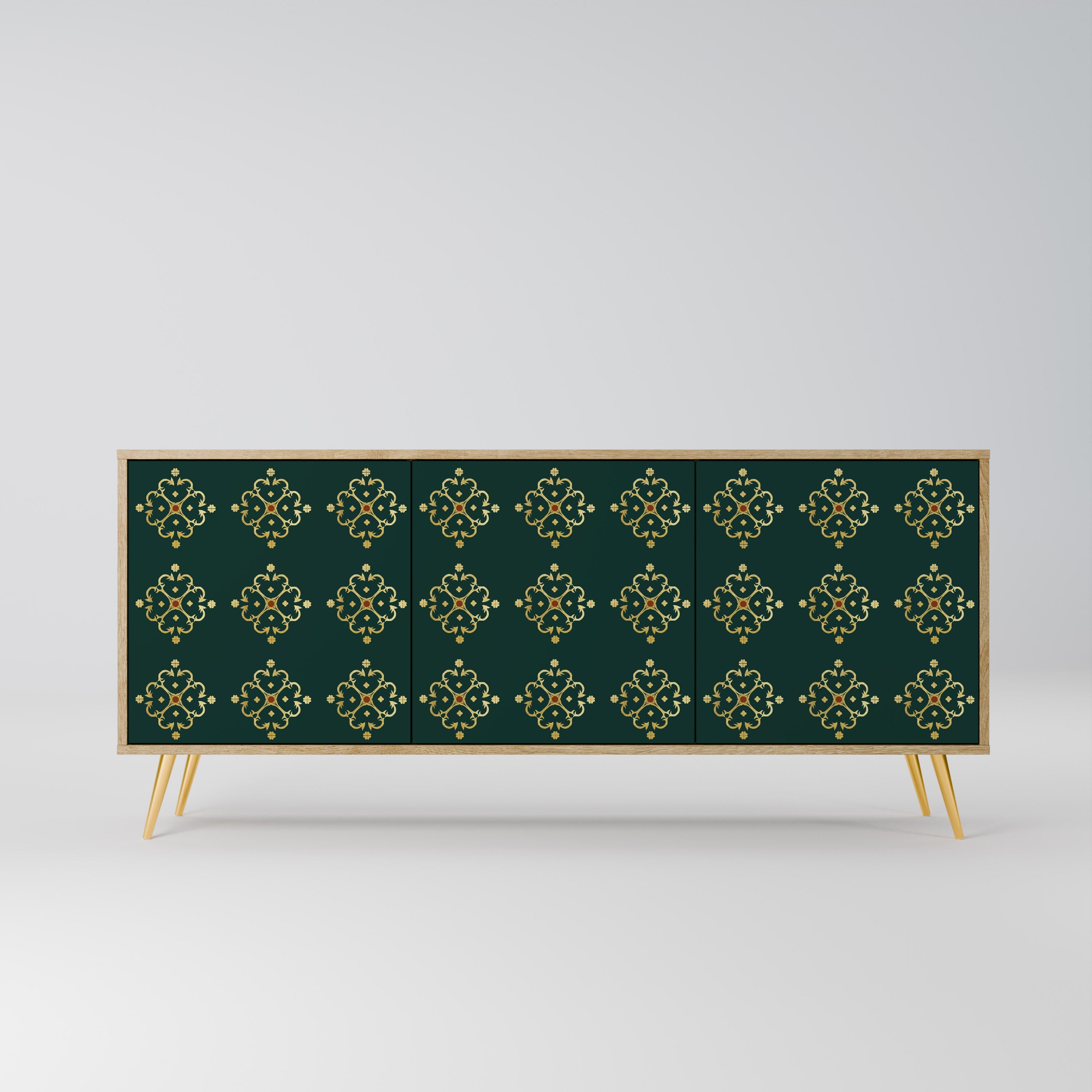ROYAL MEDALLION 3-türiges Sideboard in Eichenoptik