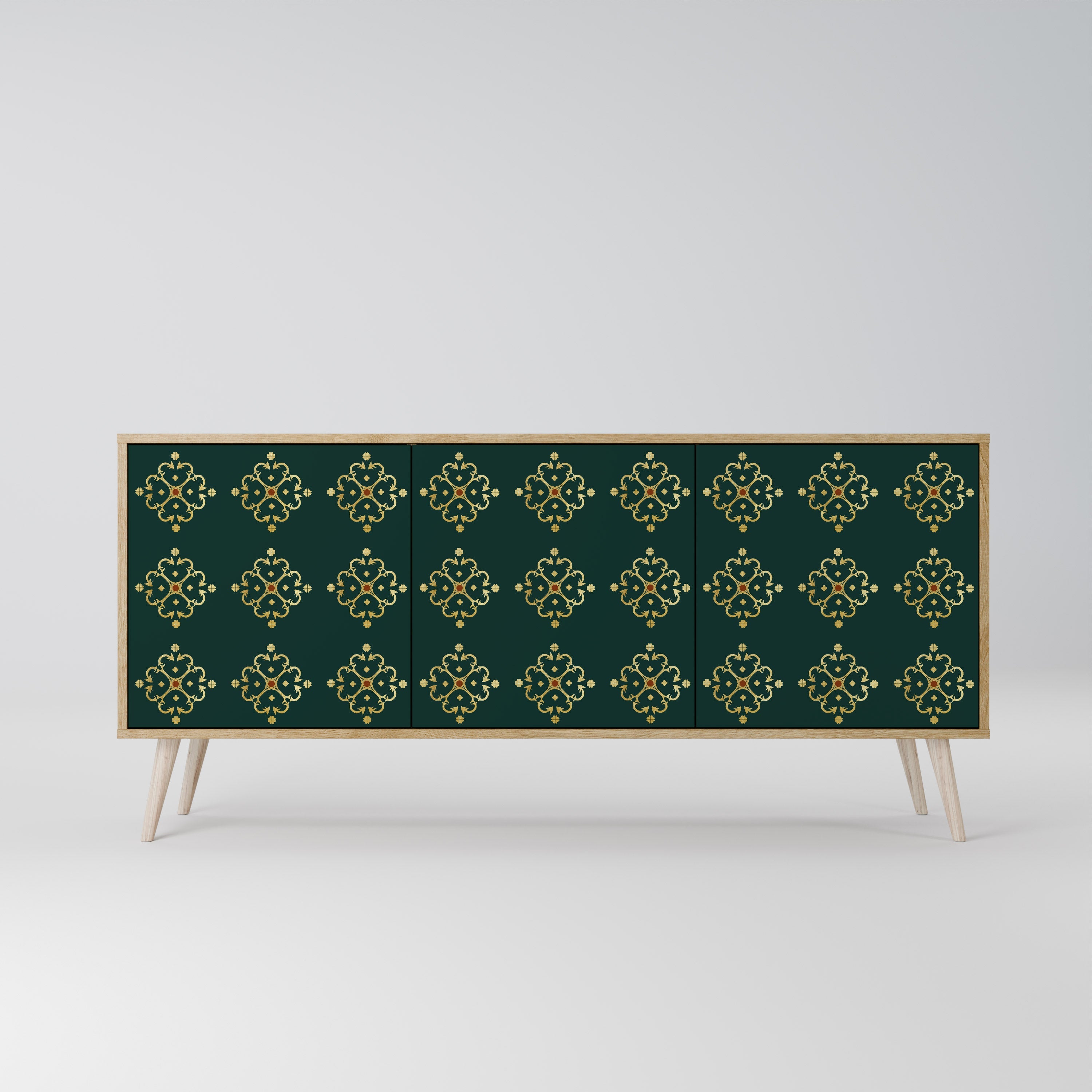 ROYAL MEDALLION 3-türiges Sideboard in Eichenoptik