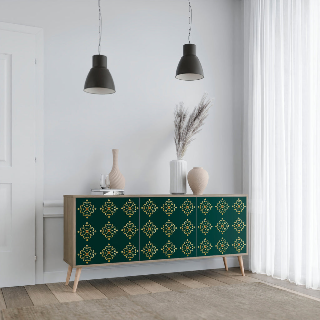 ROYAL MEDALLION 3-türiges Sideboard in Eichenoptik
