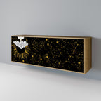 STELLAR CONSTELLATIONS Sideboard mit 3 Türen in Eiche-Optik