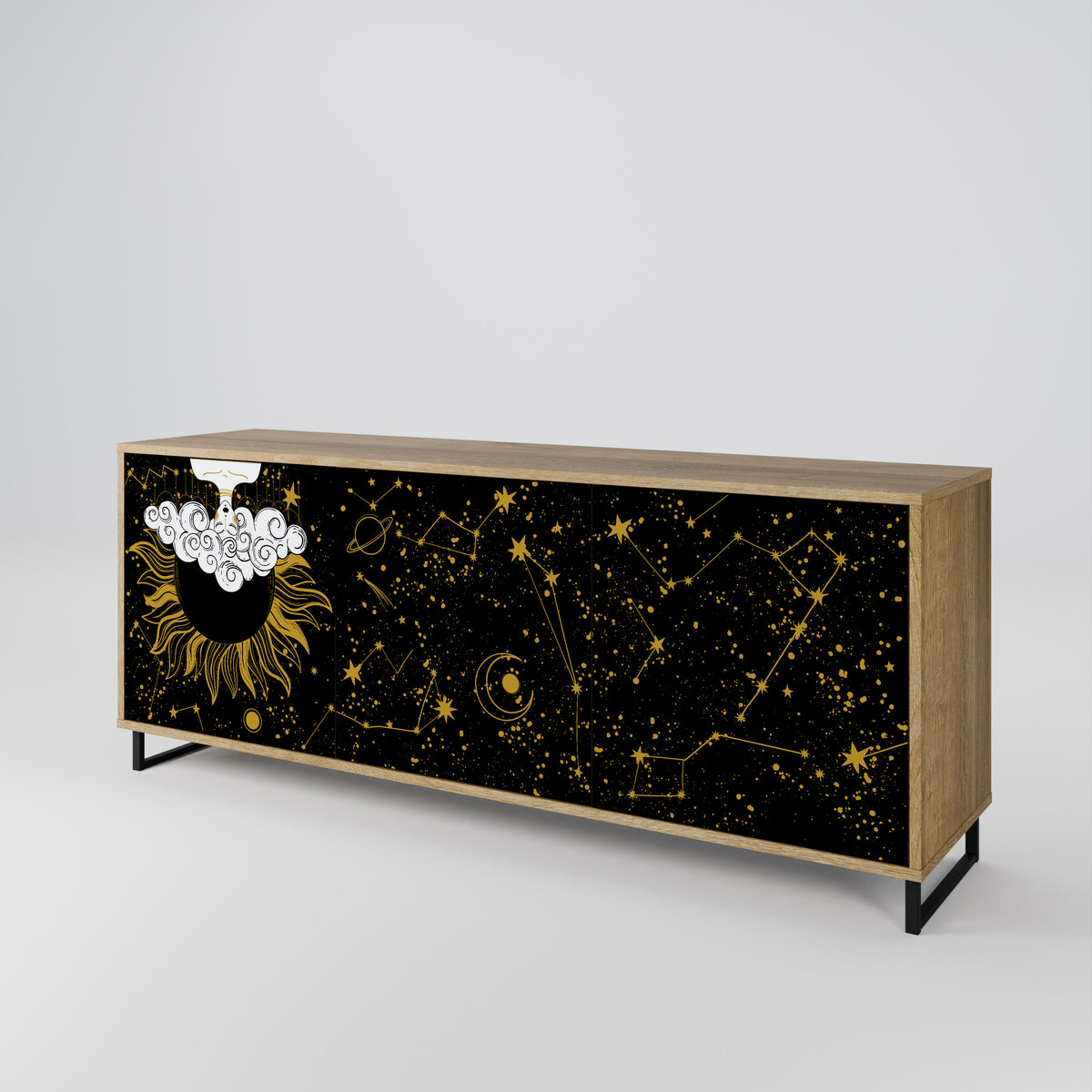 STELLAR CONSTELLATIONS 3-türiges Sideboard