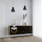 STELLAR CONSTELLATIONS Sideboard mit 3 Türen in Eiche-Optik