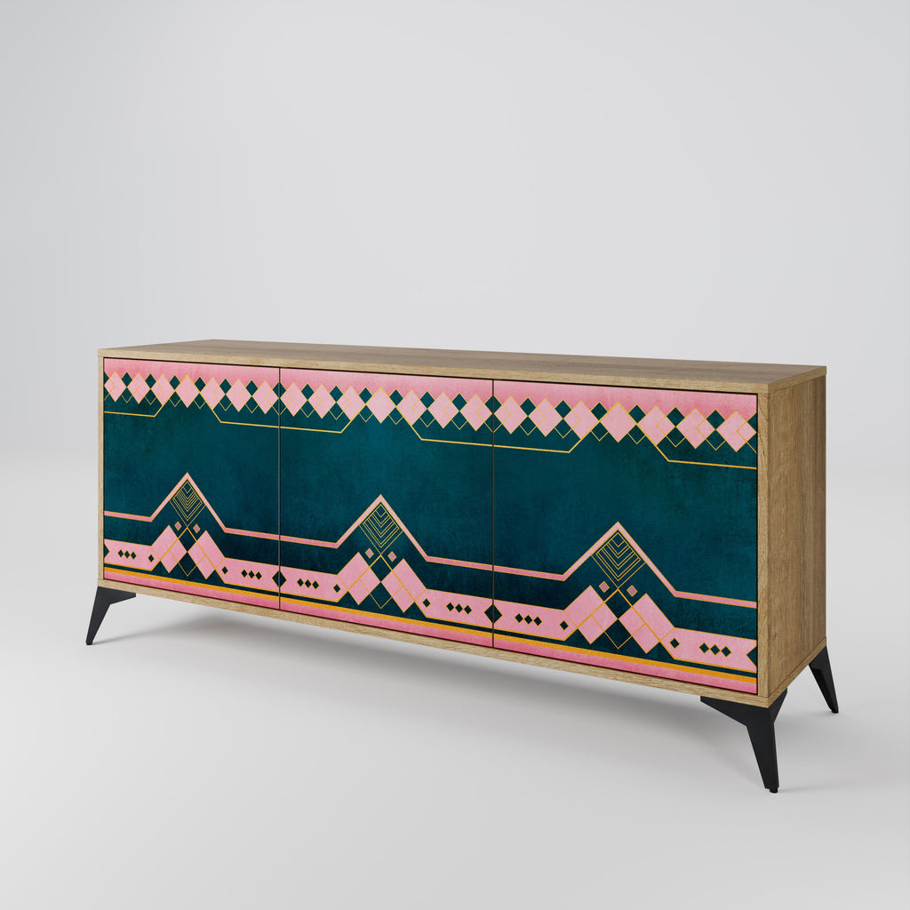 ROYAL COMPOSITION 3-türiges Sideboard in Eichenoptik