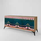 ROYAL COMPOSITION Sideboard mit 3 Türen in Eiche-Optik