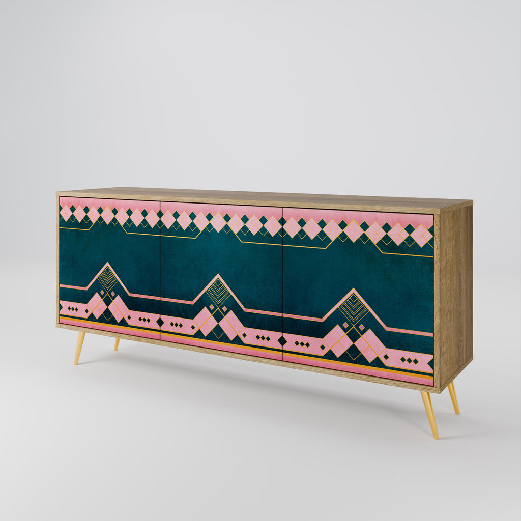 ROYAL COMPOSITION 3-türiges Sideboard in Eichenoptik