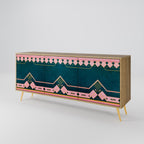 ROYAL COMPOSITION Sideboard mit 3 Türen in Eiche-Optik