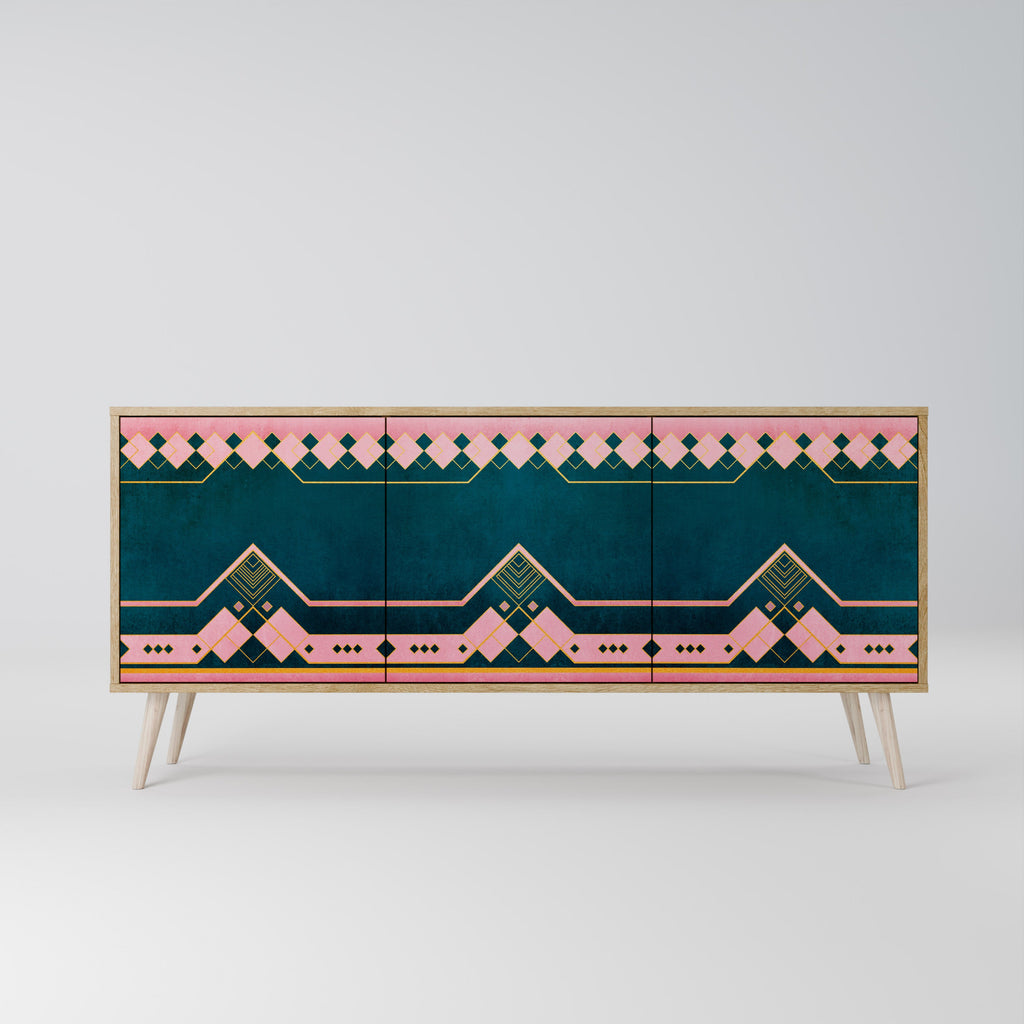 ROYAL COMPOSITION 3-türiges Sideboard in Eichenoptik