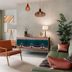 ROYAL COMPOSITION Sideboard mit 3 Türen in Eiche-Optik