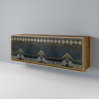 ROYAL ORDINARINESS Sideboard mit 3 Türen in Eiche-Optik