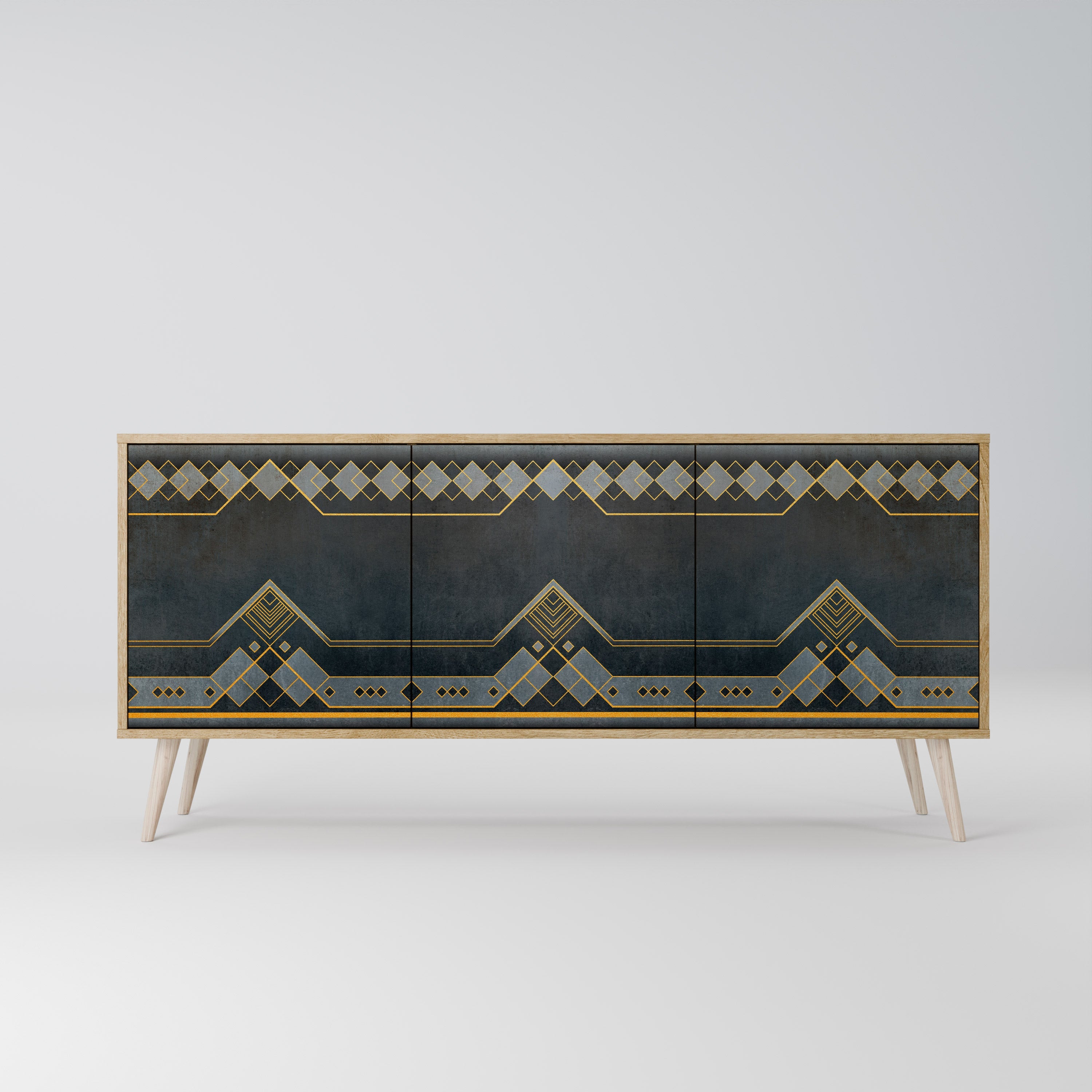 ROYAL ORDINARINESS 3-türiges Sideboard in Eichenoptik