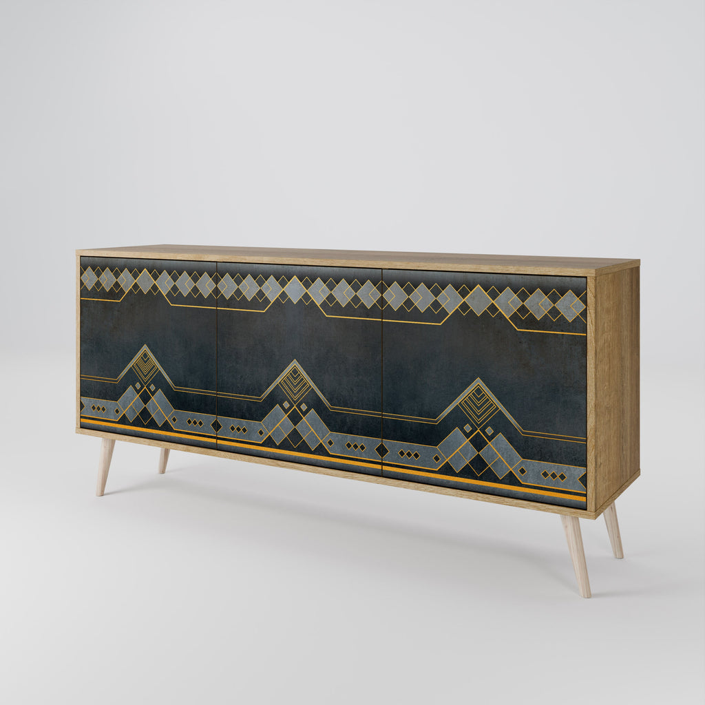 ROYAL ORDINARINESS 3-türiges Sideboard in Eichenoptik