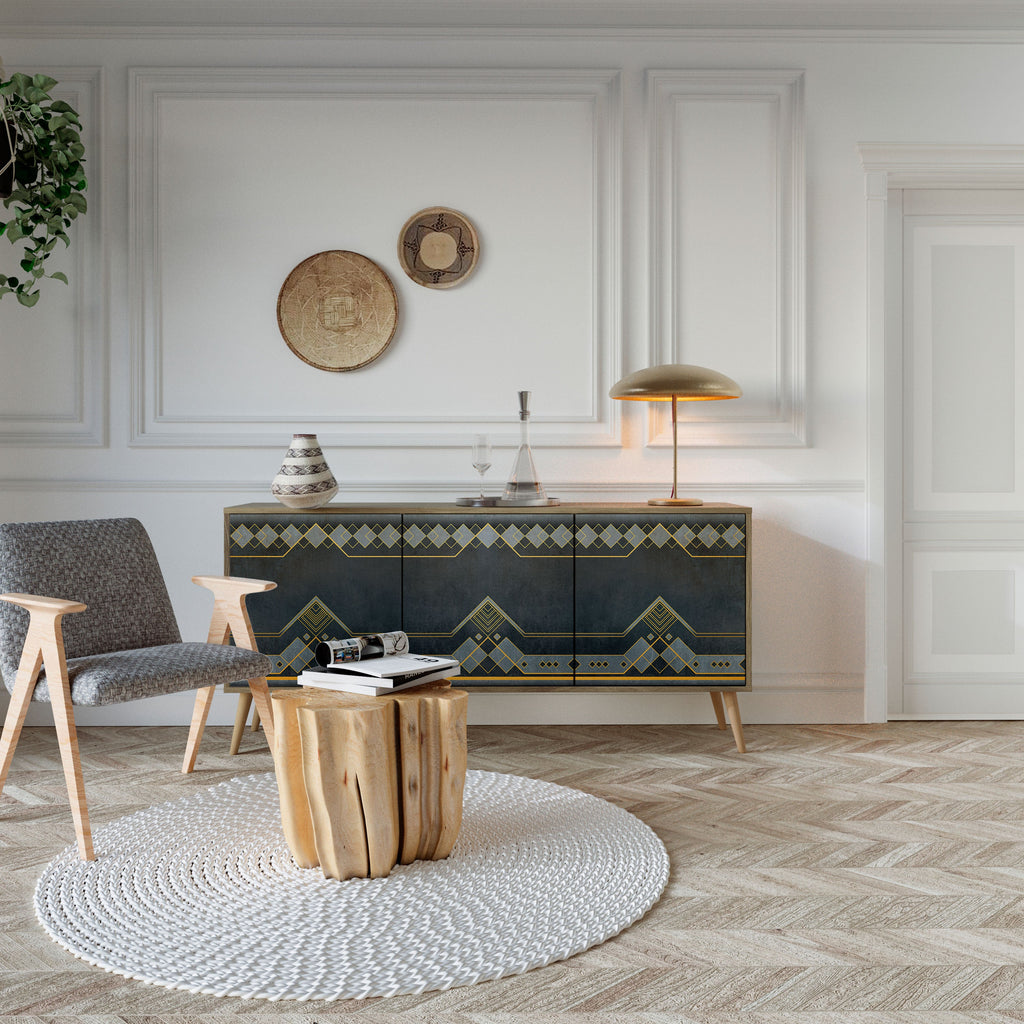 ROYAL ORDINARINESS 3-türiges Sideboard in Eichenoptik