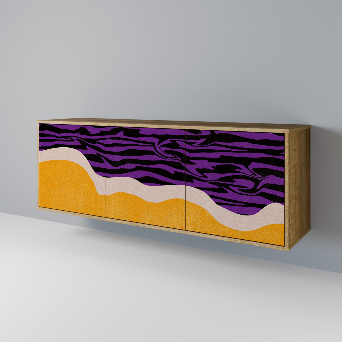 INDEPENDENT BORDER 3-türiges Sideboard