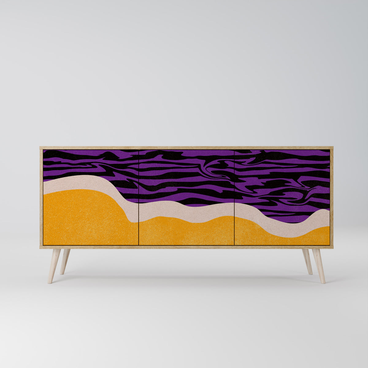 INDEPENDENT BORDER 3-türiges Sideboard