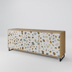 PIECES OF TOMORROW Sideboard mit 3 Türen in Eiche-Optik