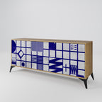 THE RIGHT PLACES 3-Door Sideboard in Oak Effect