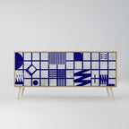 THE RIGHT PLACES 3-Door Sideboard in Oak Effect