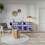 THE RIGHT PLACES 3-Door Sideboard in Oak Effect