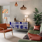 THE RIGHT PLACES 3-Door Sideboard in Oak Effect