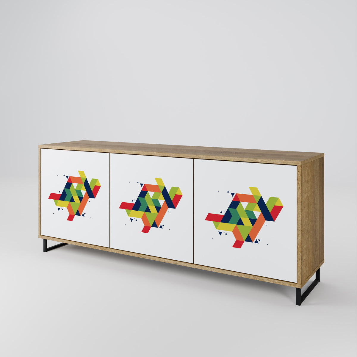 FUTURE SIGN 3-türiges Sideboard