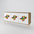 FUTURE SIGN 3-türiges Sideboard