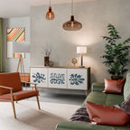 WONDERLAND VEGETATION Sideboard mit 3 Türen in Eiche-Optik