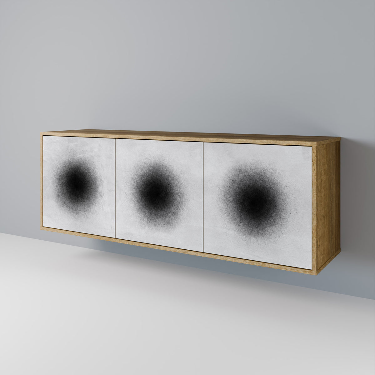 BLACK HOLE 3-türiges Sideboard