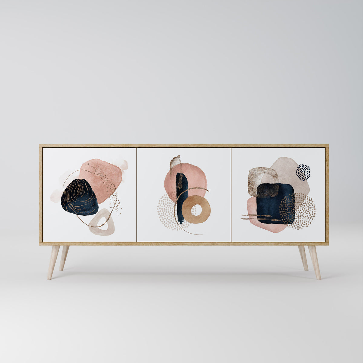 COLORFUL SHAPES 3-türiges Sideboard