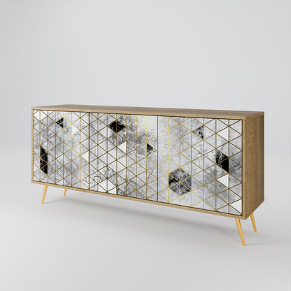 ASHEN ARIA 3-türiges Sideboard