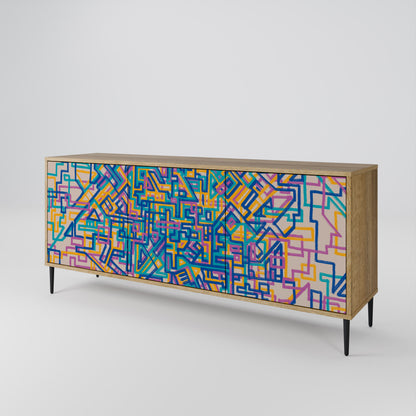 MEMORIES MAP 3-türiges Sideboard