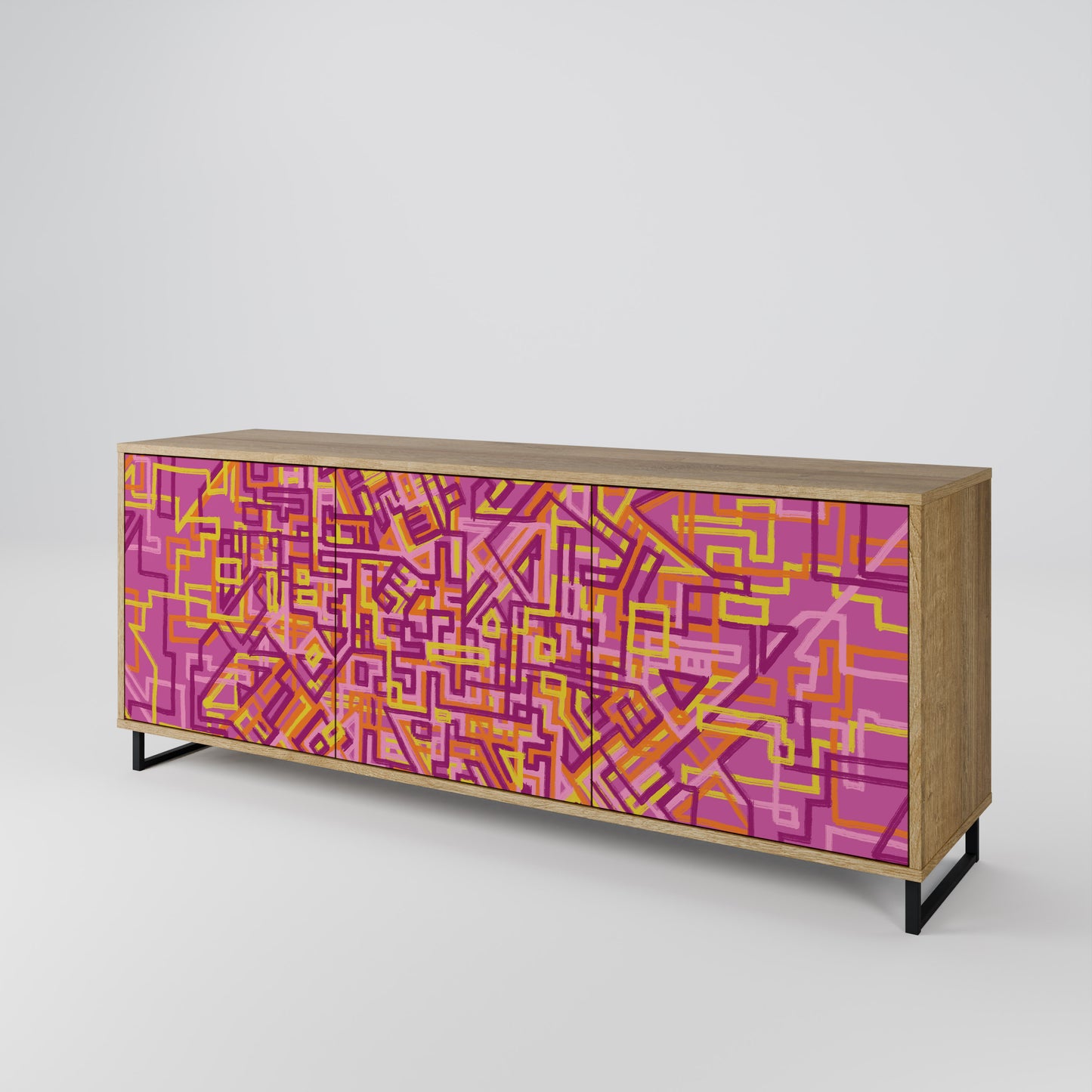 LOVELY MEMORIES 3-türiges Sideboard
