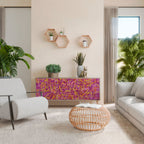 LOVELY MEMORIES Sideboard mit 3 Türen in Eiche-Optik