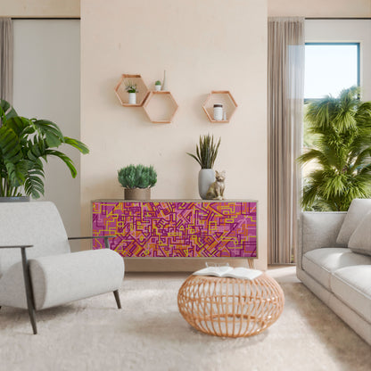 LOVELY MEMORIES 3-türiges Sideboard