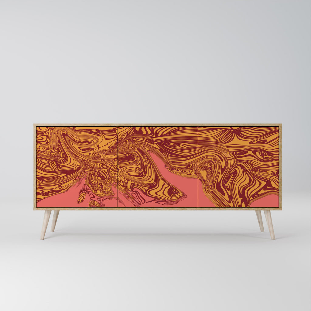 FLOATING THOUGHTS 3-türiges Sideboard in Eichenoptik