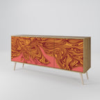 FLOATING THOUGHTS 3-Door Sideboard in Oak Effect