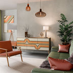 EXCEPTIONAL STREAM 3-Door Sideboard in Oak Effect