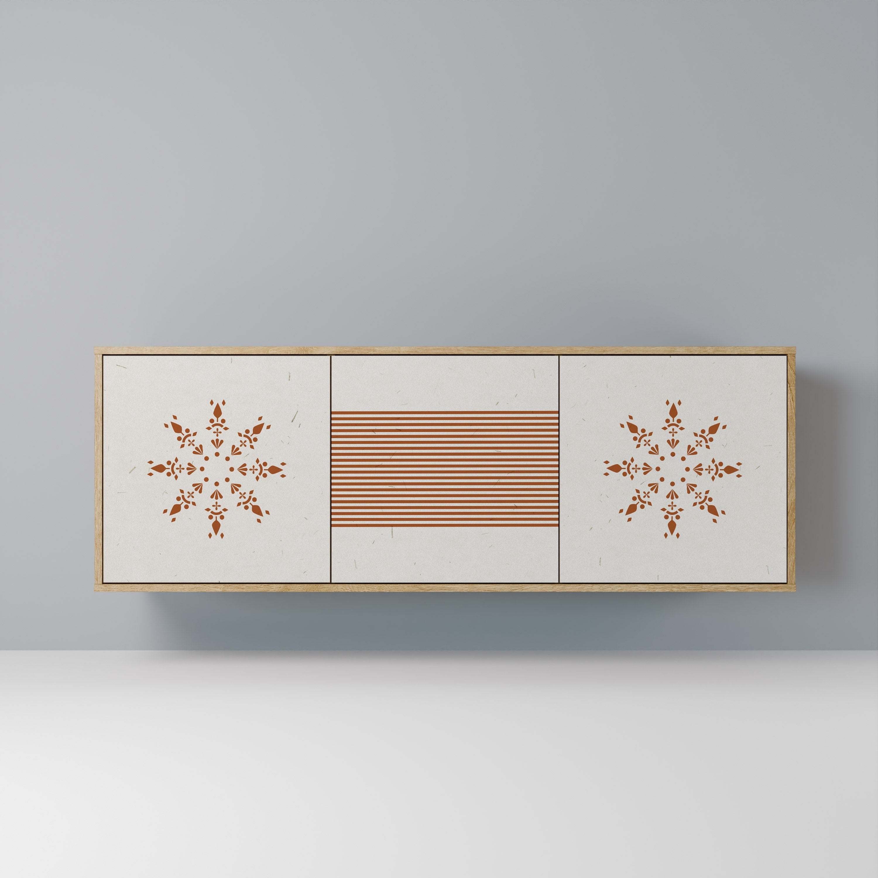 DAILY HARMONY 3-türiges Sideboard in Eichenoptik