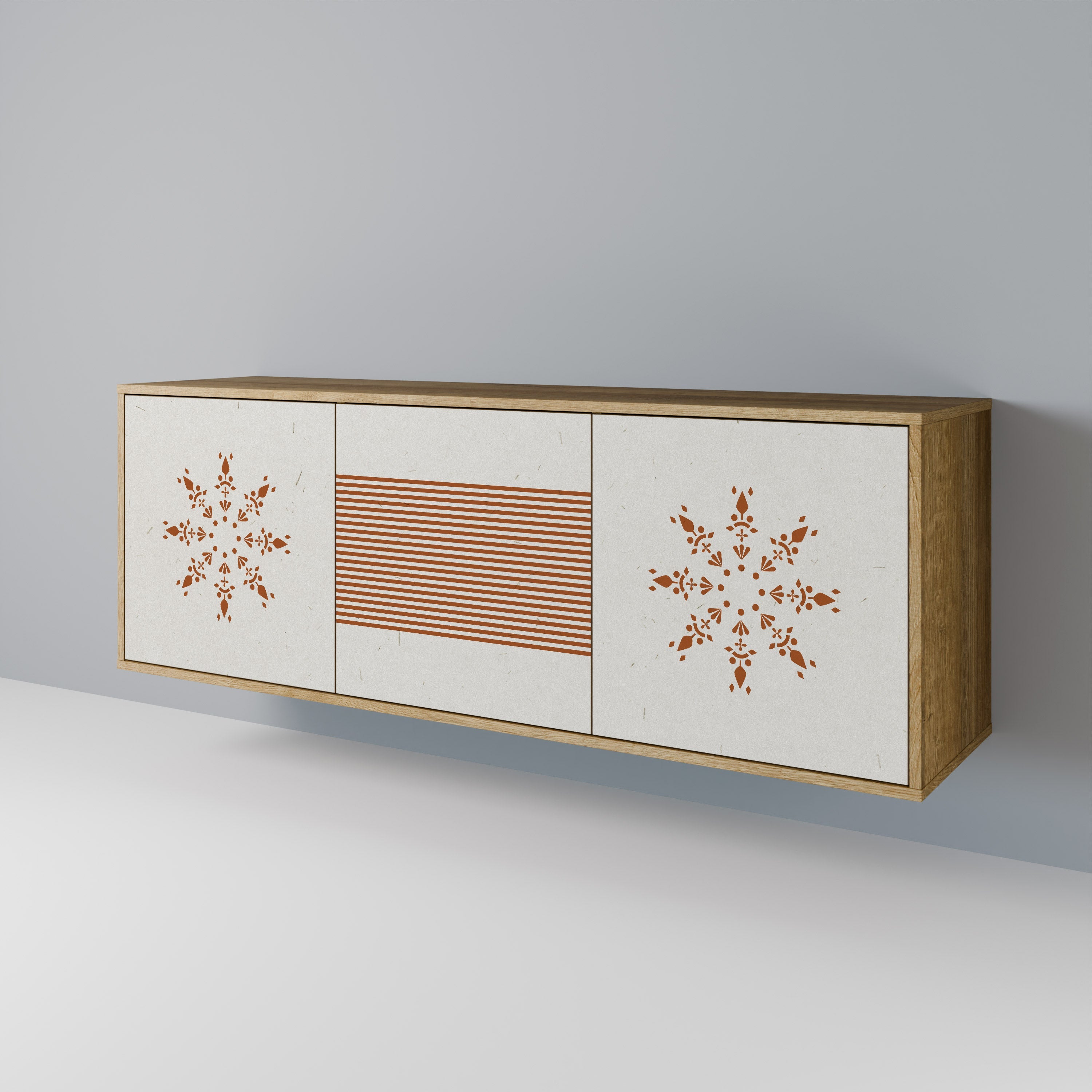 DAILY HARMONY 3-türiges Sideboard in Eichenoptik