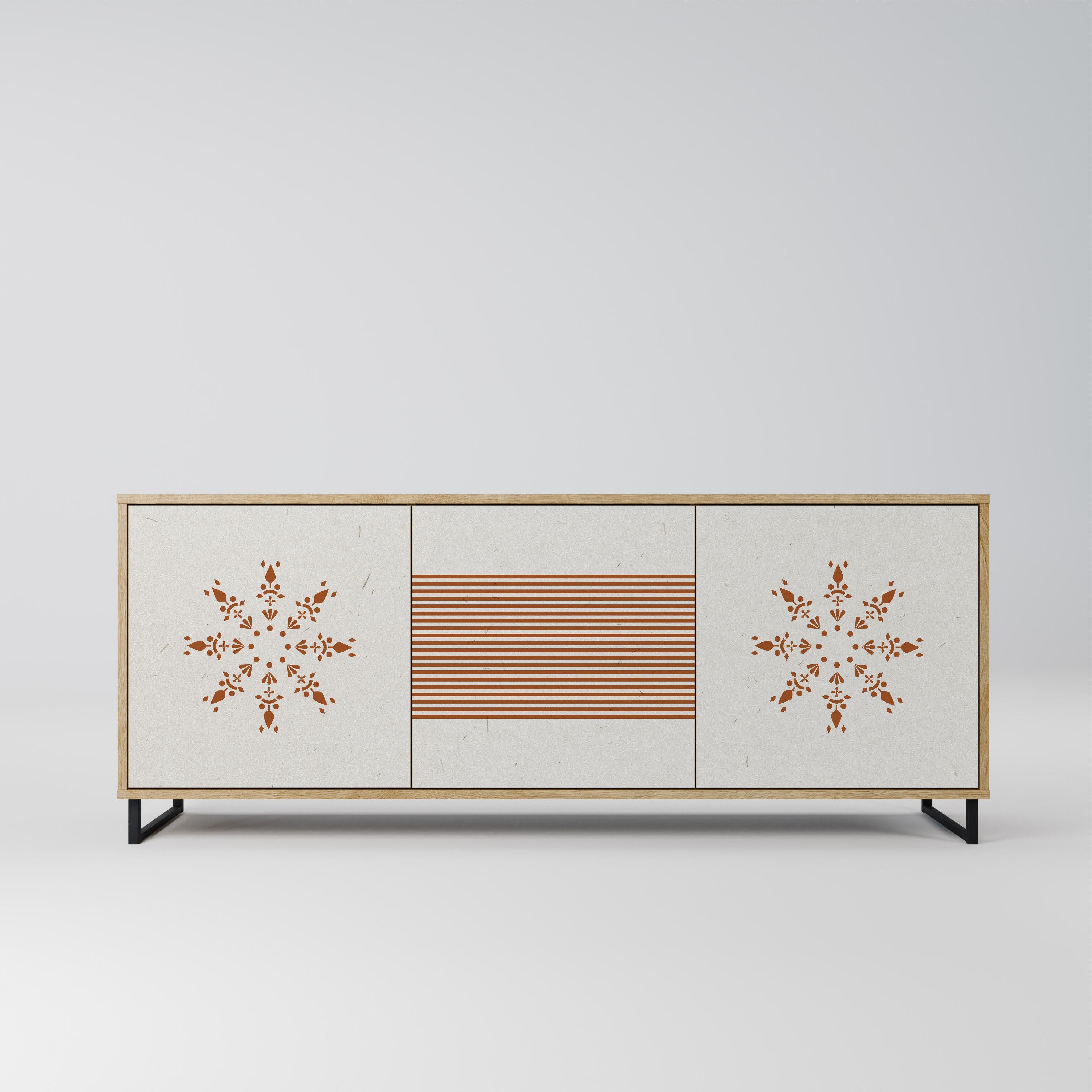 DAILY HARMONY 3-türiges Sideboard in Eichenoptik