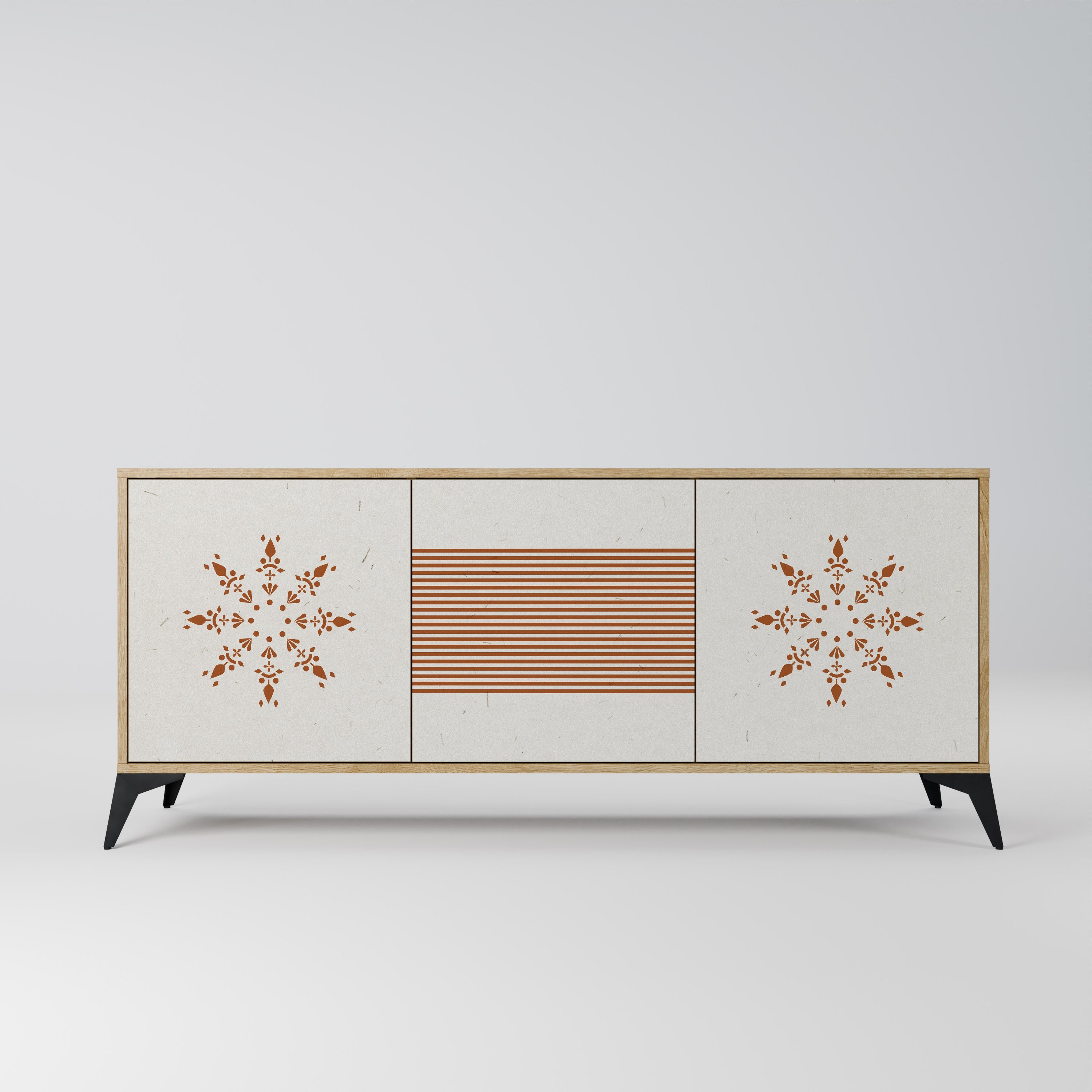 DAILY HARMONY 3-türiges Sideboard in Eichenoptik