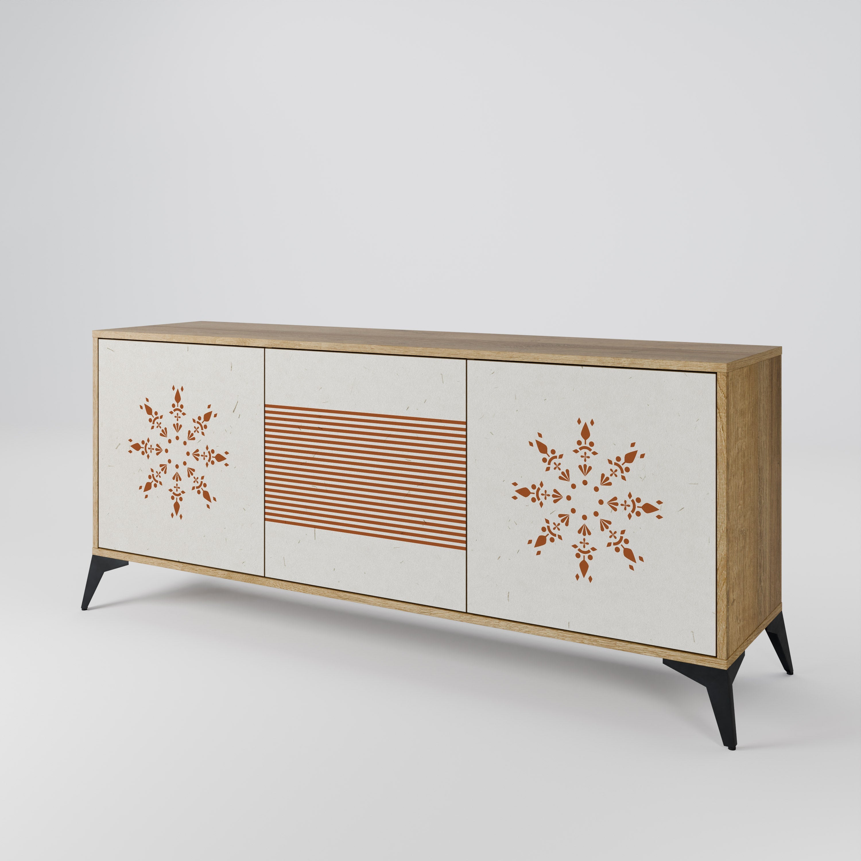 DAILY HARMONY 3-türiges Sideboard in Eichenoptik