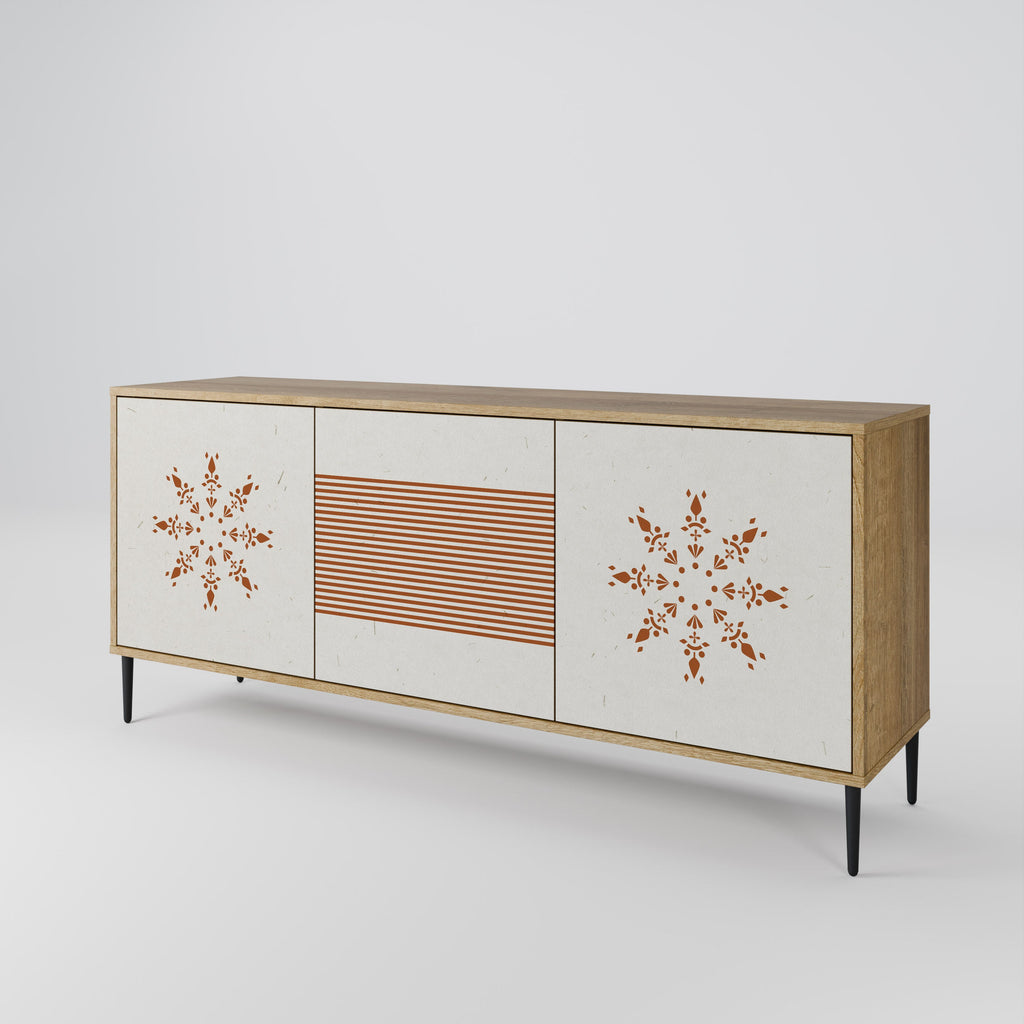 DAILY HARMONY 3-türiges Sideboard in Eichenoptik