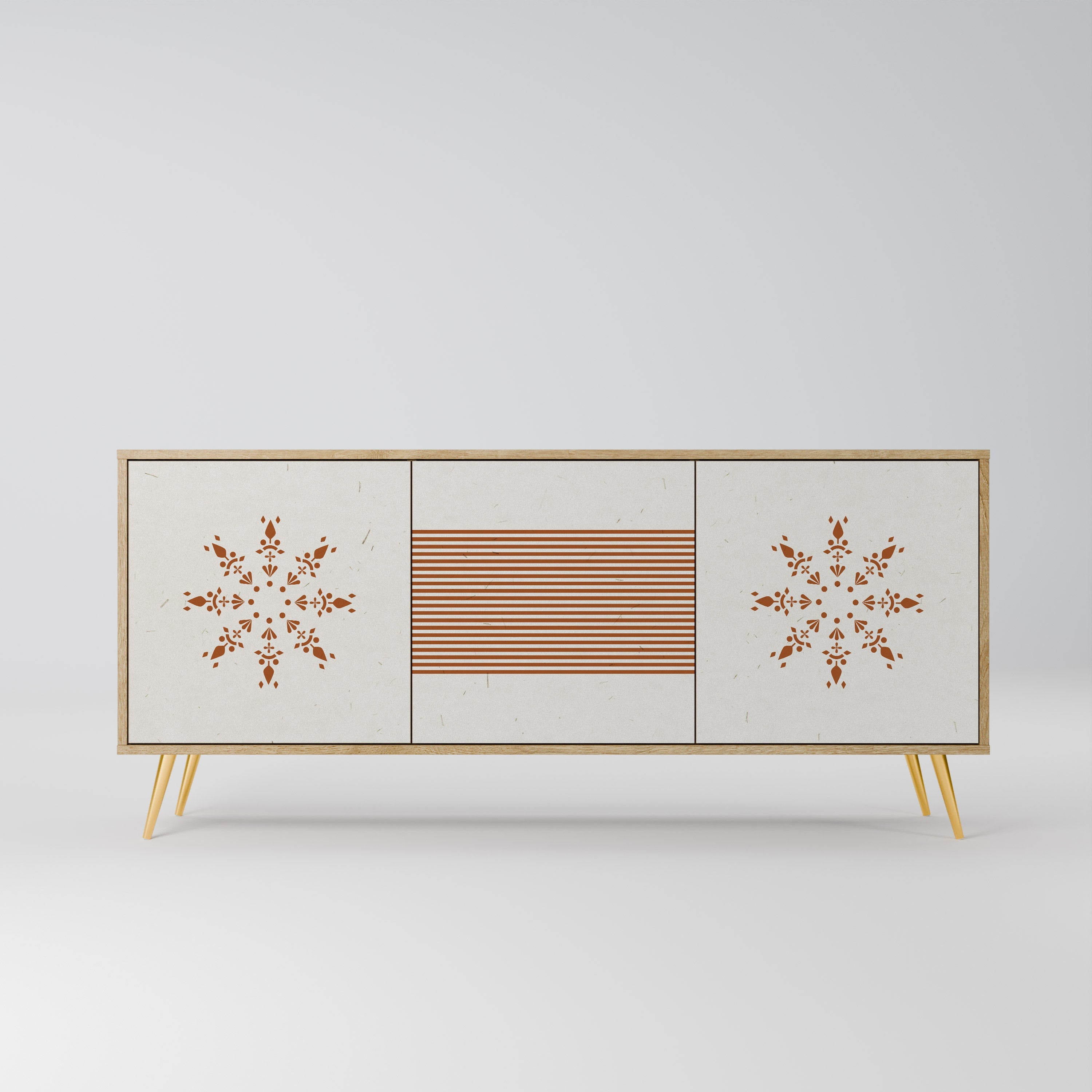 DAILY HARMONY 3-türiges Sideboard in Eichenoptik