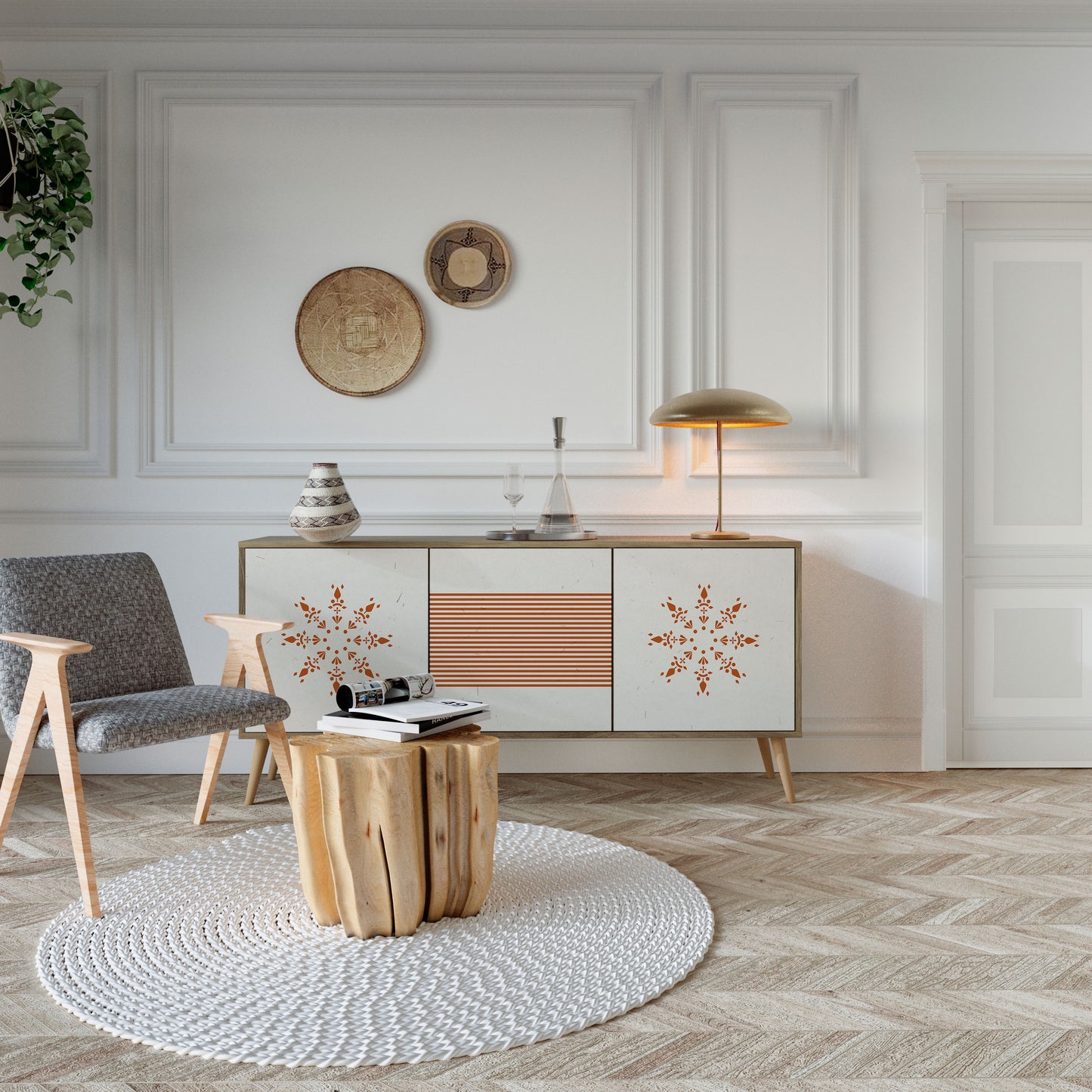 DAILY HARMONY 3-türiges Sideboard