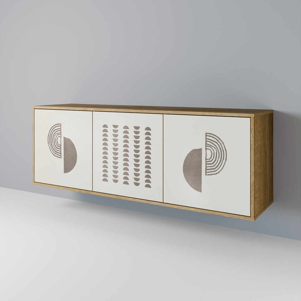 HARMONY ESSENCE 3-türiges Sideboard in Eichenoptik