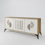 HARMONY ESSENCE 3-Door Sideboard in Oak Effect