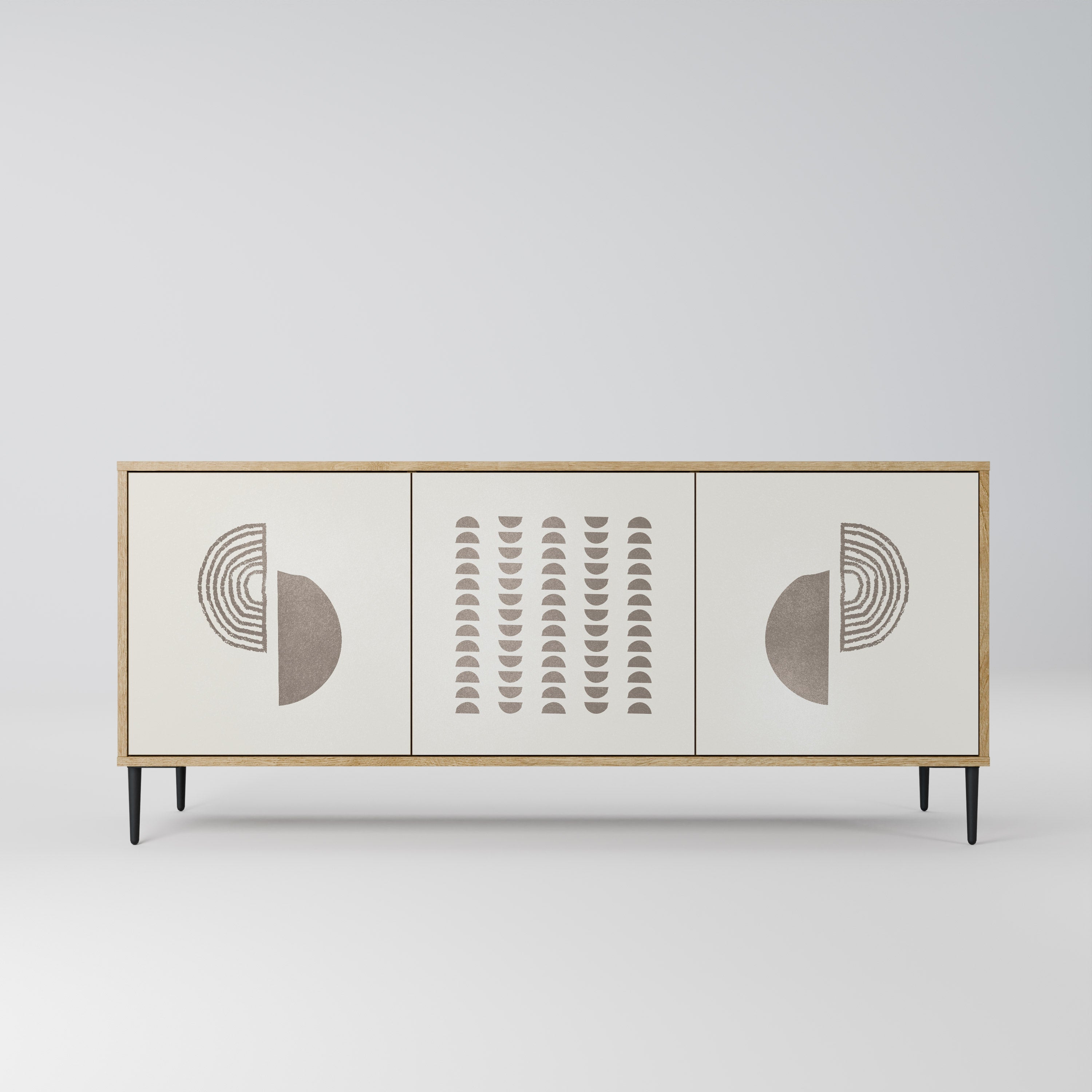 HARMONY ESSENCE 3-türiges Sideboard in Eichenoptik