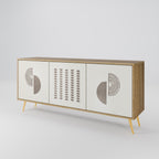 HARMONY ESSENCE 3-Door Sideboard in Oak Effect